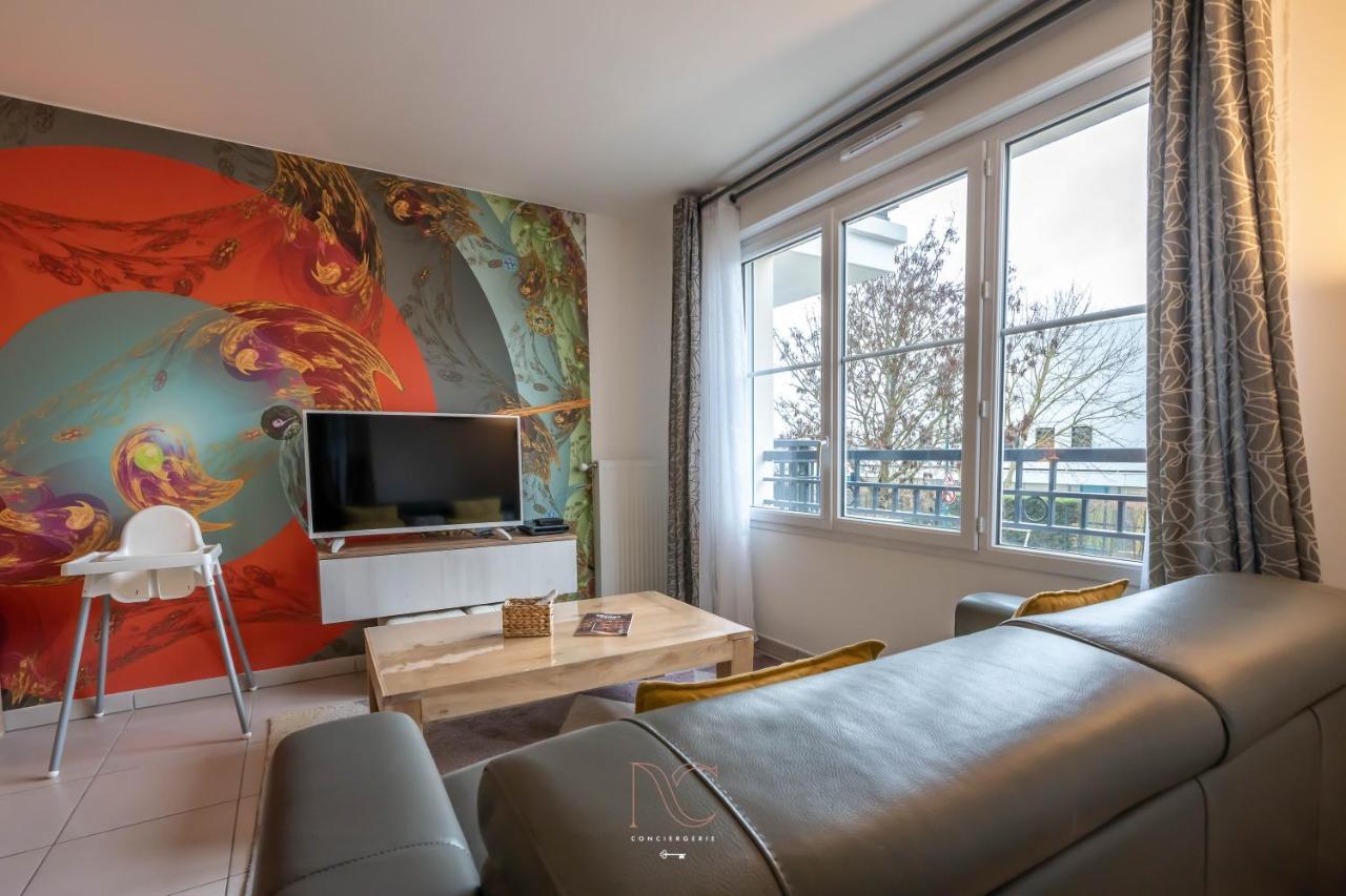 *Disneyland-Paris* 7Pers, Wifi, Parking, Netflix モンテヴラン エクステリア 写真